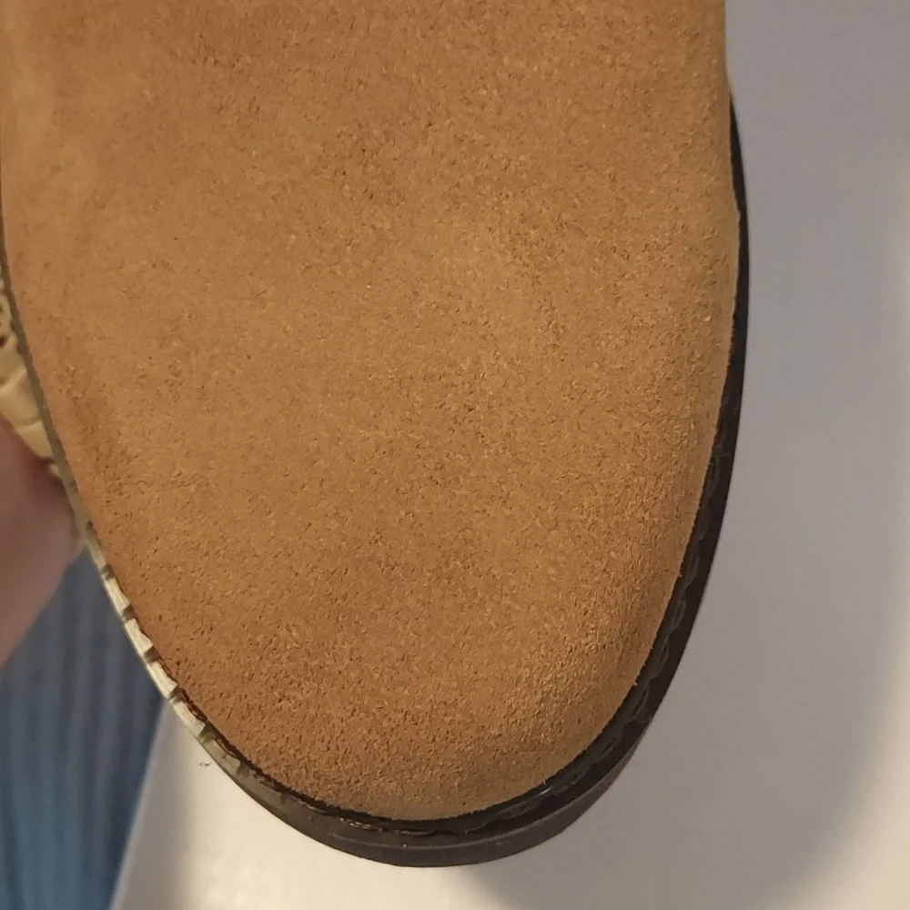Donald Pliner Codie Caramel Suede Boots
